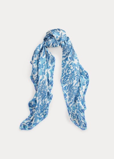 Women's Polo Ralph Lauren Daisy Silk Scarf | 593847LME